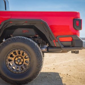 Body Armor Quarter Panel Guard, Ambush, Bolt-On, Powder Coated Steel, Black, For Use with JT-2965 – JT-5101
