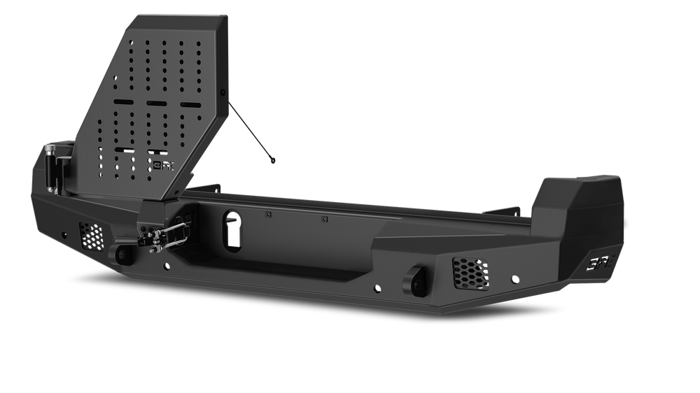 Body Armor Multi Purpose Accessory Mount, Pro Series II, For Use with Pro Series II Bumper, Powder Coated, Black, Single – TC-2966DS
