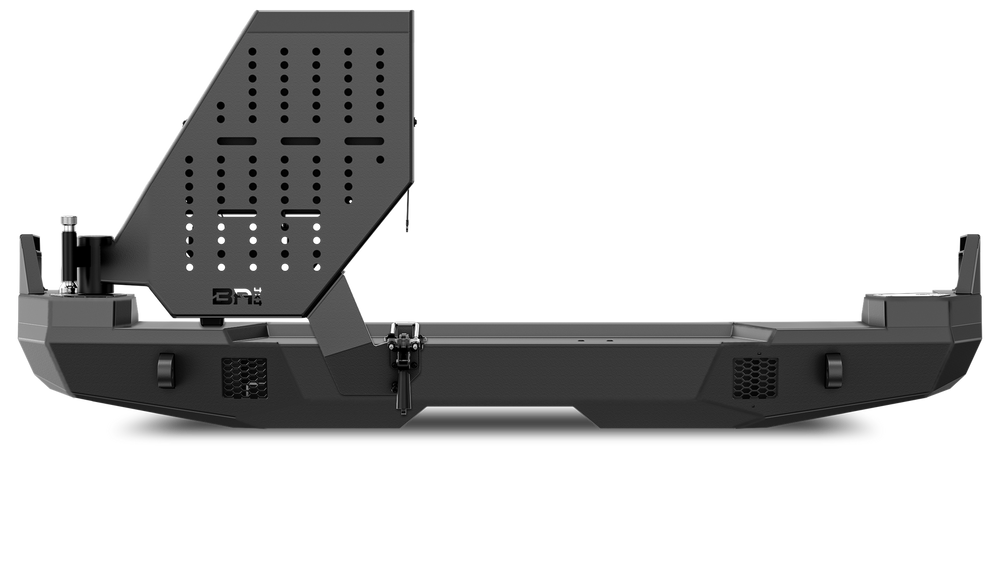 Body Armor Multi Purpose Accessory Mount, Pro Series II, For Use with Pro Series II Bumper, Powder Coated, Black, Single – TR-2965DS