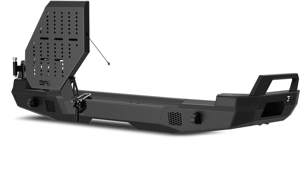 Body Armor Multi Purpose Accessory Mount, Pro Series II, For Use with Pro Series II Bumper, Powder Coated, Black, Single – TR-2965DS