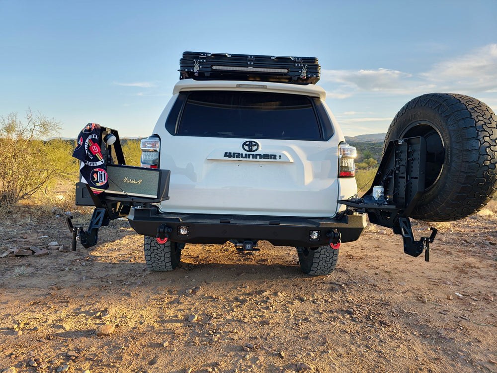 Body Armor Multi Purpose Accessory Mount, Pro Series II, For Use with Pro Series II Bumper, Powder Coated, Black, Single – TR-2965PS