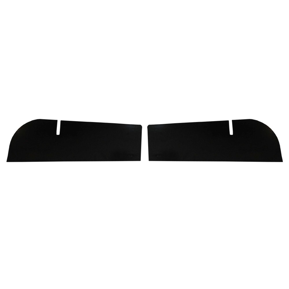 Blk Mountain Bumper Filler Panel, Powder Coated, Black, Steel – BMAS-BP-008PB