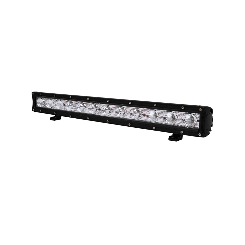 Blk Mountain Light Bar, LED, 20 Inch Length, White, 60 Watt, Clear Lens, Black Aluminum Housing, With Mounting Hardware – BMLED1060