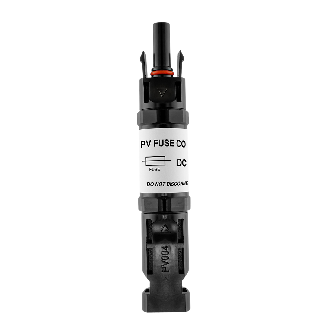 Battle Born Fuse Holder, Solar Photovoltaic Inline Fuse, 20 Amperage Max Rating, 1000 Volt DC, Male and Female MC4 Solar Connector – BBC-20AF
