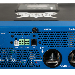 Battle Born Power Inverter, Inverts 12 Volt DC to 120 Volt AC, 2000 Continuous/4000 Peak Watts, 16.7 Ampere Continuous Output – BBI2000