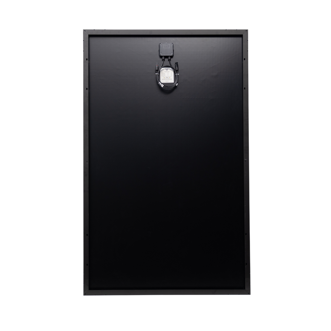 Battle Born Solar Panel, Blackout Edition, Monocrystalline Silicon Solar Cell, 375 Watt/ 10.91 Amp Charging Current – BBPV-24-375B
