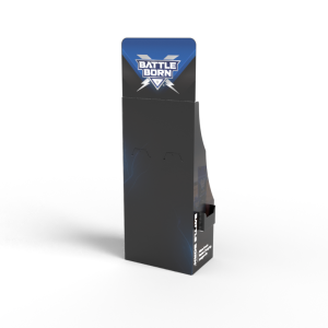 Battle Born Point of Purchase Display, Banner-Style Pos Battery Display – POSDISPLAYKIT