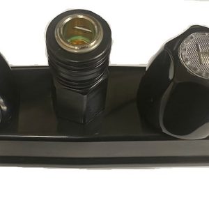 B&b Molders Faucet, For Nautilis P1 Panel, Exterior Quick Connect Faucet, Black – 94139