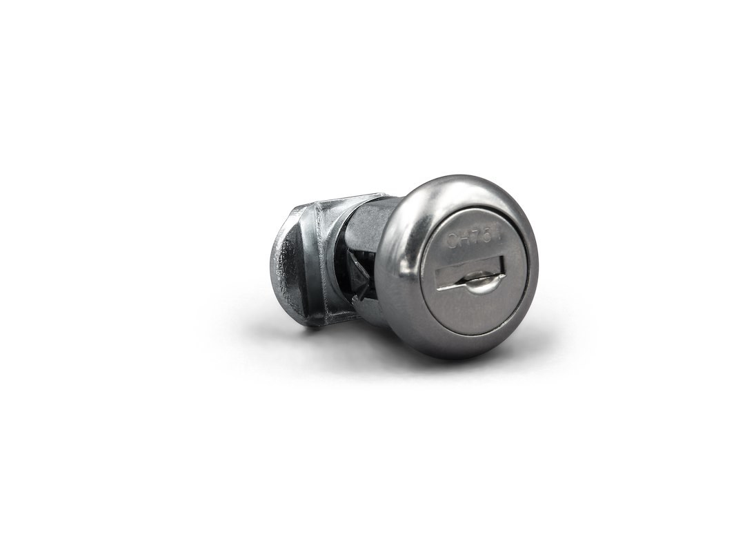 B&b Molders Lock Cylinder, Used for Hatches, Keyed Cam Lock, 5/8 Inch Length, Chrome, With 1 Code 751 Key, B&b Cross Reference 00E00 – 94150