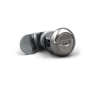 B&b Molders Lock Cylinder, Used for Hatches, Keyed Cam Lock, 1-1/8 Inch Length, Chrome, With 1 Code 751 Key, B&b Cross Reference 00100 – 94151