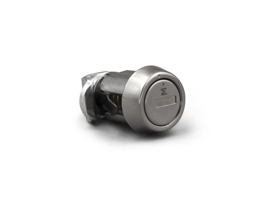 B&b Molders Lock Cylinder, Used for Hatches, Key Alike Ready Cam Lock, 5/8 Inch Length, Chrome, With 1 Code 391 Key – 94153