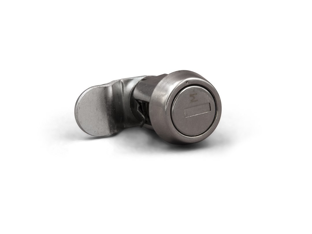 B&b Molders Lock Cylinder, Used for Hatches, Key Alike Ready Cam Lock, 1-1/8 Inch Length, Chrome, With 1 Code 391 Key – 94154