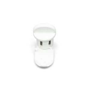 B&b Molders Lock Cylinder, Used for Hatches, Thumb Lock, Polar White, B&b Cross Reference 433PW-A – 94156