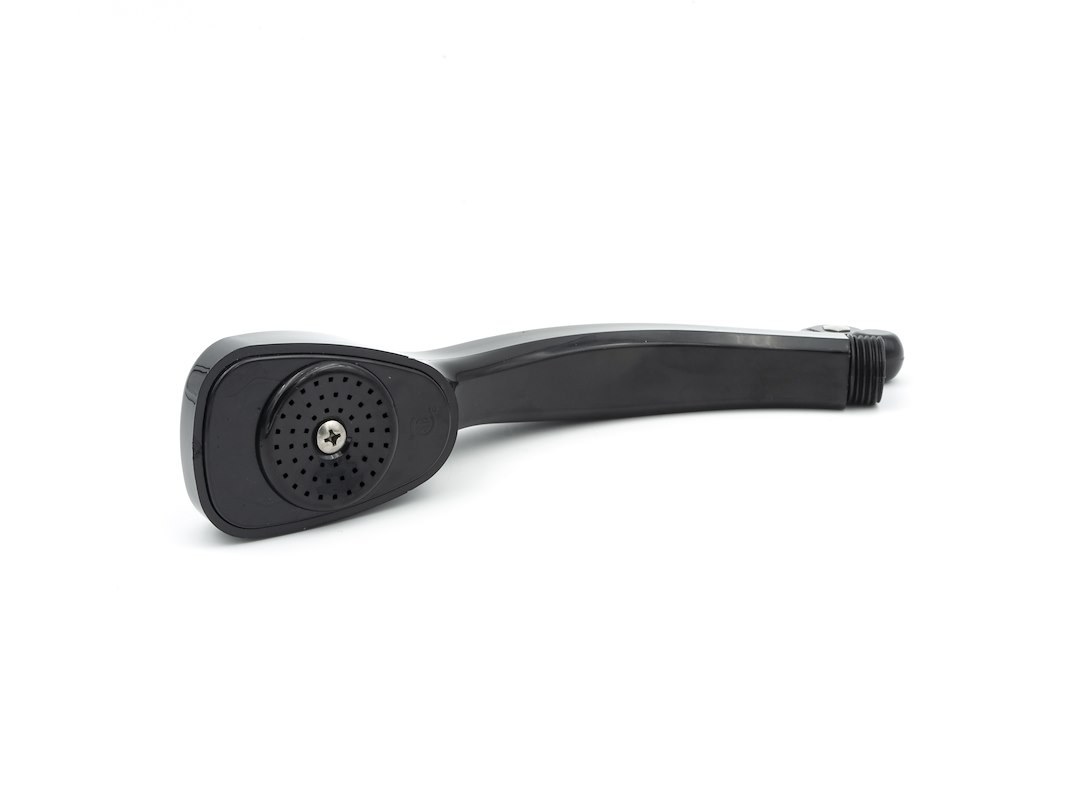 B&b Molders Shower Head, Hand-Held with 1/4 Inch Turn, Leak Resistant Operation, Black, Impact and Road Salt Resistant – 94198