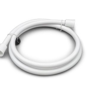 B&b Molders Shower Head Hose, 60 Inch Length, Direct OEM Replacement, Polar White, B&b Cross Reference Qq-Fhho-A – 94199