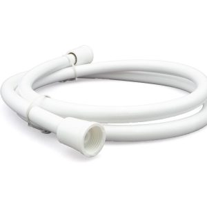 B&b Molders Shower Head Hose, 60 Inch Length, Direct OEM Replacement, Polar White, B&b Cross Reference Qq-Fhho-A – 94199