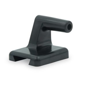 B&b Molders Shower Head Mount, Use with Exterior Shower Part Numbers 94195/ 94196/ 5M102-A/ 5M103-A, Black, UV and Impact Resistant – 94202