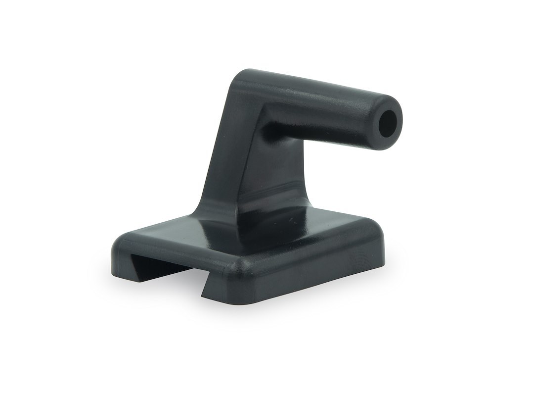 B&b Molders Shower Head Mount, Use with Exterior Shower Part Numbers 94195/ 94196/ 5M102-A/ 5M103-A, Black, UV and Impact Resistant – 94202