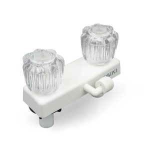 B&b Molders Shower Control Valve, Unique Two 90 Degree Diverter Valve, Knob Handle, Polar White, UV Resistant, B&b Cross Reference Qq-Shmi-A – 94203