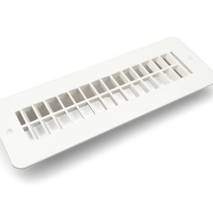B&b Molders Heating/ Cooling Register, Floor Mount, Rectangular, 2-1/4 Inch Height X 9-7/8 Inch Width Cutout Dimension (2X10) – 94256