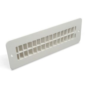 B&b Molders Heating/ Cooling Register, Floor Mount, Rectangular, 2-1/4 Inch Height X 9-7/8 Inch Width Cutout Dimension (2X10) – 94259