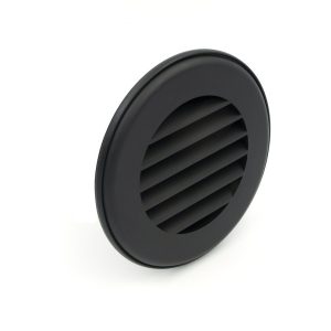 B&b Molders Heating/ Cooling Register, Thermovent Heat Vent, Ceiling Mount, Fits 2 Inch Flexible Ducts, Round – 94262