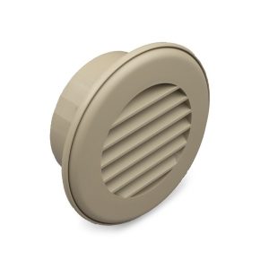 B&b Molders Heating/ Cooling Register, Thermovent Heat Vent, Ceiling Mount, Fits 2 Inch Flexible Ducts, Round – 94266