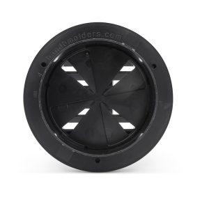 B&b Molders Heating/ Cooling Register, Thermovent Heat Vent, Ceiling Mount, Fits 2 Inch Flexible Ducts, Round – 94268