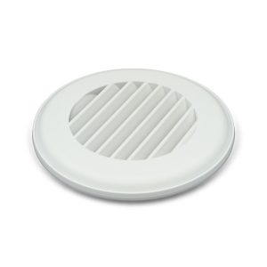 B&b Molders Heating/ Cooling Register, Coolvent Snap-On Vent, Ceiling Mount, 4-3/4 Inch Diameter Cutout Dimension X 1/4 Inch Collar Depth – 94272
