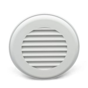 B&b Molders Heating/ Cooling Register, Coolvent Snap-On Vent, Ceiling Mount, 4-3/4 Inch Diameter Cutout Dimension X 1-1/2 Inch Collar Depth – 94273