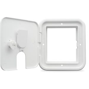 B&b Molders Electrical Cord Hatch, 4-3/4 Inch Height X 4-1/4 Inch Width Cutout Dimension – 94333