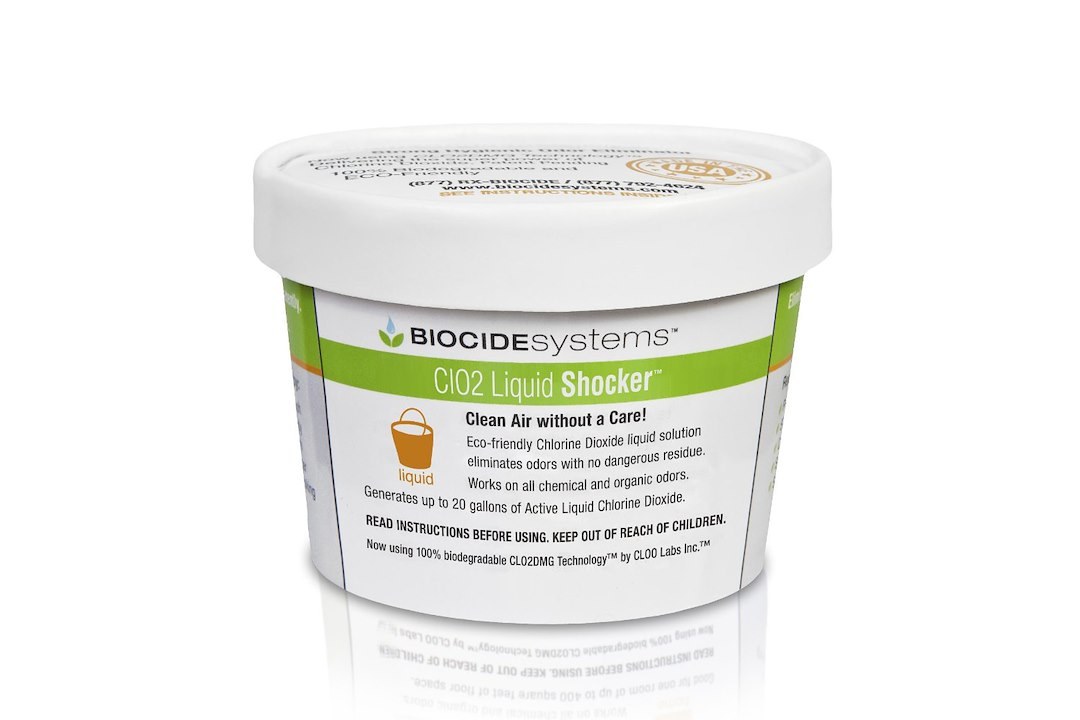 Biocide Odor Absorber, Liquid Shocker ™, Free Standing Tub, Unscented, Single, With English Packaging – 3251