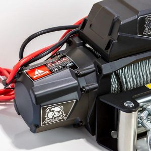 Bulldog Winc Winch, Vehicle Mounted, Trailer Winch, 6 Horse Power Electric, 12000 Pound Line Pull Capacity, 100 Foot Wire Rope – 10067