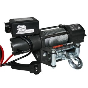 Bulldog Winc Winch, Vehicle Mounted, Trailer/ Utility Winch, 12 Volt Electric, 1.8 Horse Power, 4400 Pound Line Pull Capacity – 15019