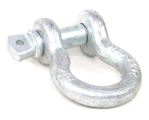 Bulldog Winc D-Ring, 3/4 Inch Pin Size, 5/8 Inch Shackle Diameter, 6500 Pound Working Load Capacity, 39000 Pound Breaking Strength – 20006