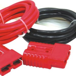 Bulldog Winc Winch Power Cable, For Use on Bulldog Winches, Connects to Battery, 3 Gauge, 7.5 Foot Length, With 2 Quick Connectors – 20025