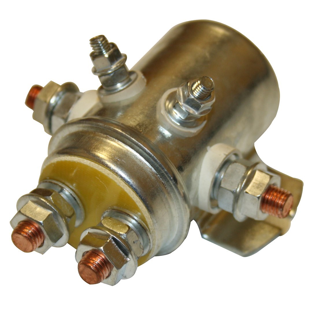 Bulldog Winc Winch Solenoid, For Truck Winches Manufactured Before 2009, 350 Ampere, Steel – 20088