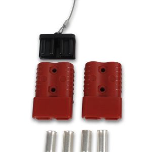 Bulldog Winc Winch Power Cable Connector, 2 Awg, 175 Ampere, Ul Listed, Copper Terminals, Polycarbonate Housing, Set of 2 – 20133