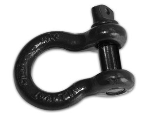 Bulldog Winc D-Ring, 7/8 Inch Pin Size, 3/4 Inch Shackle Diameter, 9500 Pound Working Load Capacity, 57000 Pound Breaking Strength – 20150