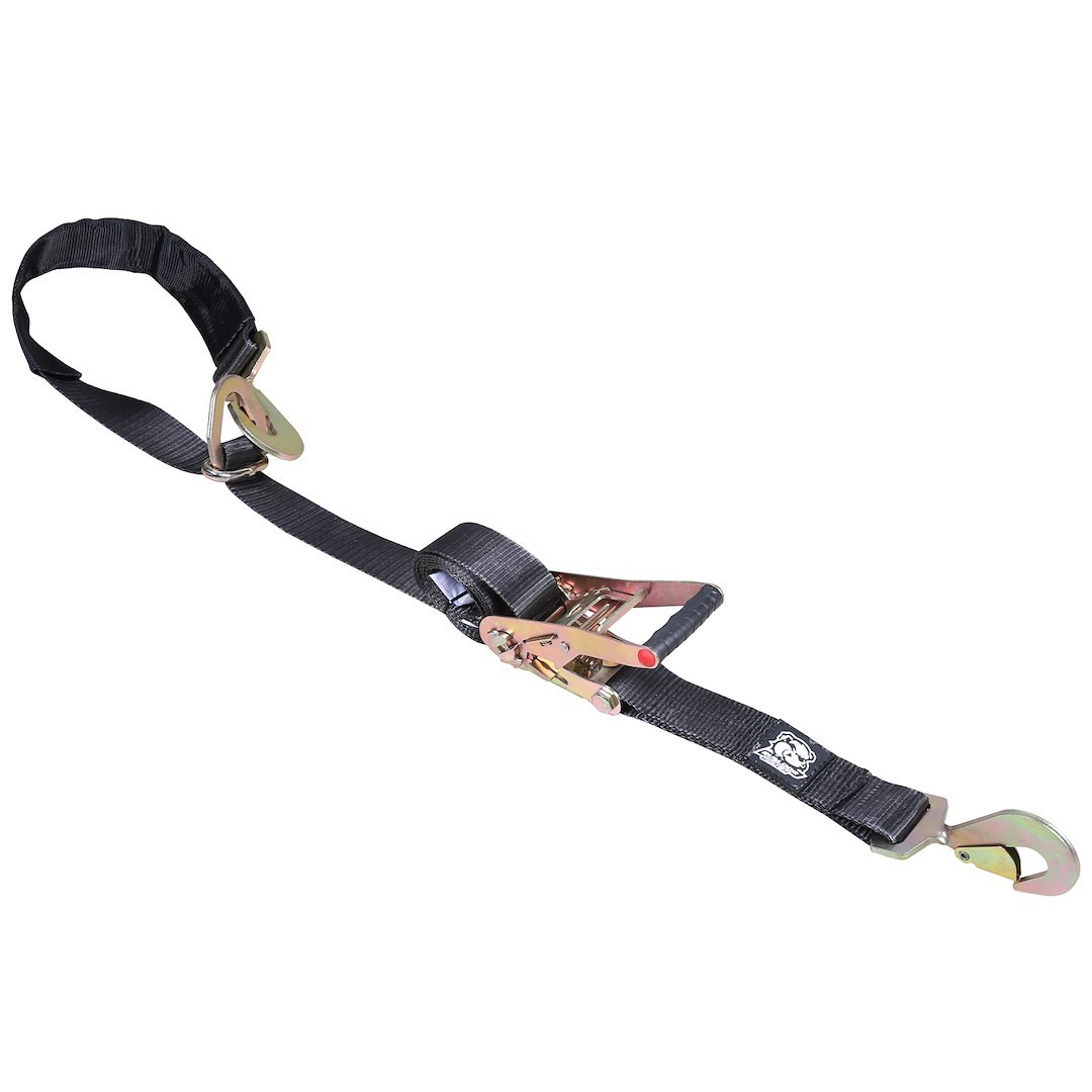 Bulldog Winc Tie Down Strap Ratchet, 3335 Pound Working Load Capacity/ 10000 Pound Breaking Load Capacity, 2 Inch Width X 10 Foot Length – 20229