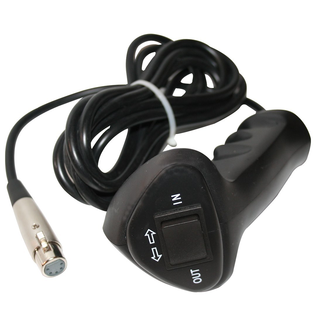 Bulldog Winc Winch Remote Hand Held Controller, For Bulldog Part Number 10041 and Standard Series Winches, 5-PIN, Hard Wired – 20289