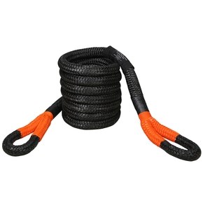 Bulldog Winc Recovery Strap, Kinetic Rope, 1-1/2 Inch Diameter X 30 Foot Length, 25 Percent Stretch, 63000 Pound Breaking Strength – 20314