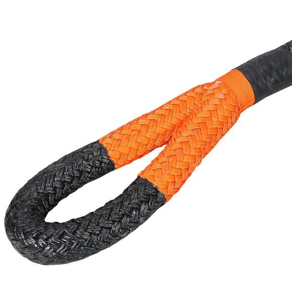 Bulldog Winc Recovery Strap, Kinetic Rope, 1-1/2 Inch Diameter X 30 Foot Length, 25 Percent Stretch, 63000 Pound Breaking Strength – 20314