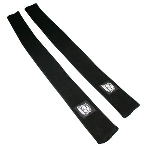 Bulldog Winc Axle Strap Cover, For Use with Bulldog Winch Axle Strap, Hook and Loop Closure, Black, Set of 2 – 20327