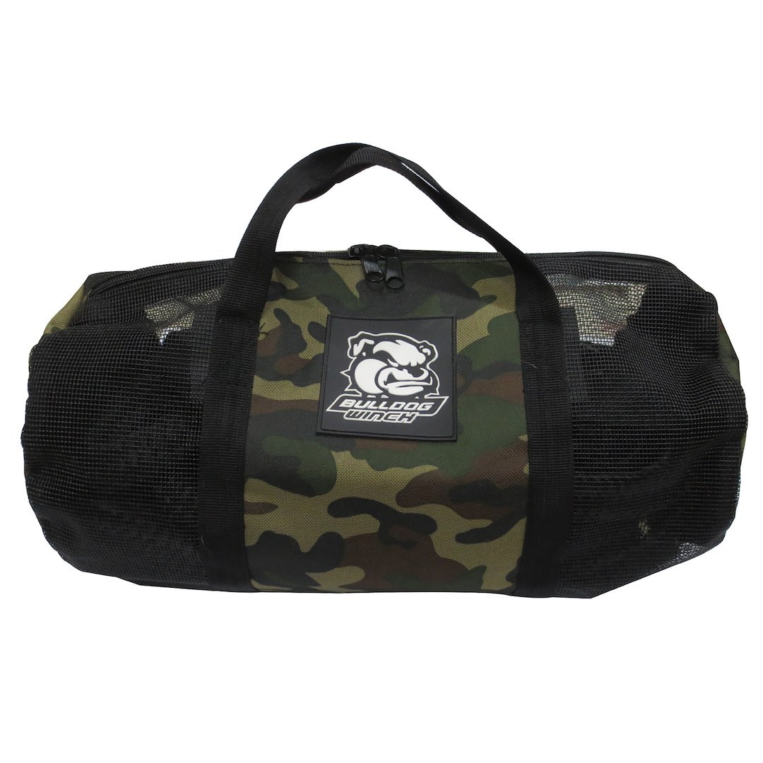 Bulldog Winc Storage Bag, Used to Store Winch Straps and Ropes, 10 Inch Diameter X 26 Inch Length, Zipper Closure, With 2 Carry Handles – 20337