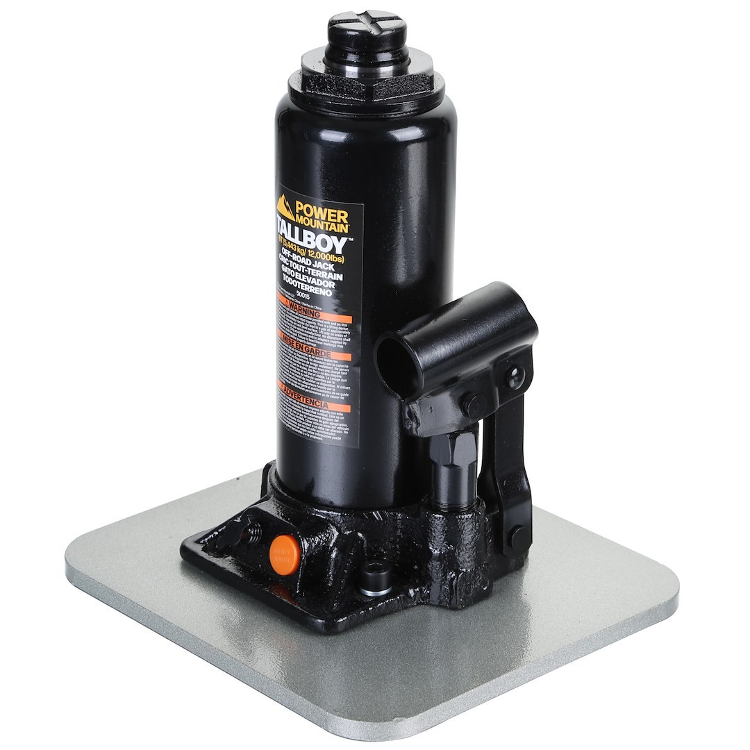 Bulldog Winc Jack, Tall Boy™, Bottle Jack, Hydraulic, 6 Ton Capacity, 8-1/2 Inch to 37-3/4 Inch Lift Height, Black – 50015