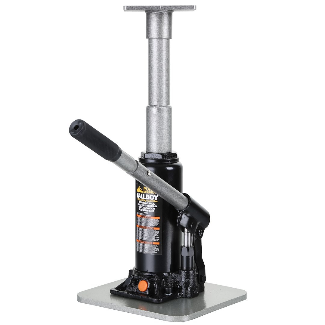 Bulldog Winc Jack, Tall Boy™, Bottle Jack, Hydraulic, 6 Ton Capacity, 8-1/2 Inch to 37-3/4 Inch Lift Height, Black – 50015