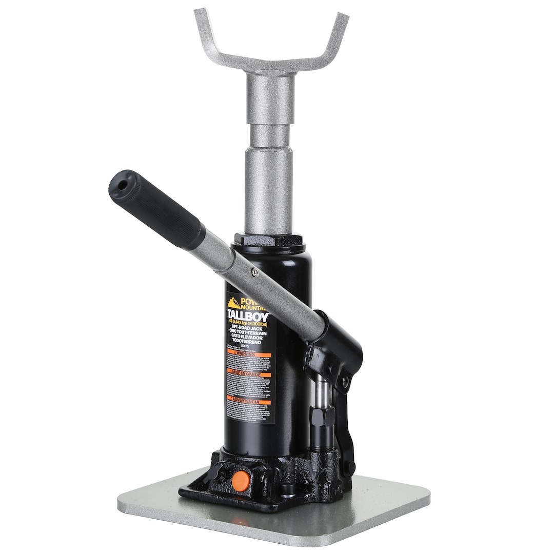 Bulldog Winc Jack, Tall Boy™, Bottle Jack, Hydraulic, 6 Ton Capacity, 8-1/2 Inch to 37-3/4 Inch Lift Height, Black – 50015