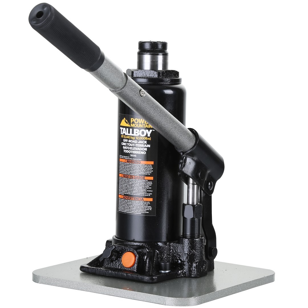 Bulldog Winc Jack, Tall Boy™, Bottle Jack, Hydraulic, 6 Ton Capacity, 8-1/2 Inch to 37-3/4 Inch Lift Height, Black – 50015
