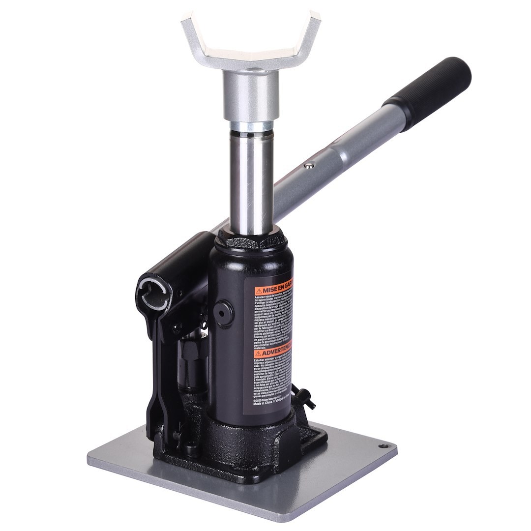 Bulldog Winc Jack, Tallboy™, Bottle Jack, Hydraulic, 24000 Pound Capacity, 11.3 Inch to 27.1 Inch Lift Height, Black – 50016
